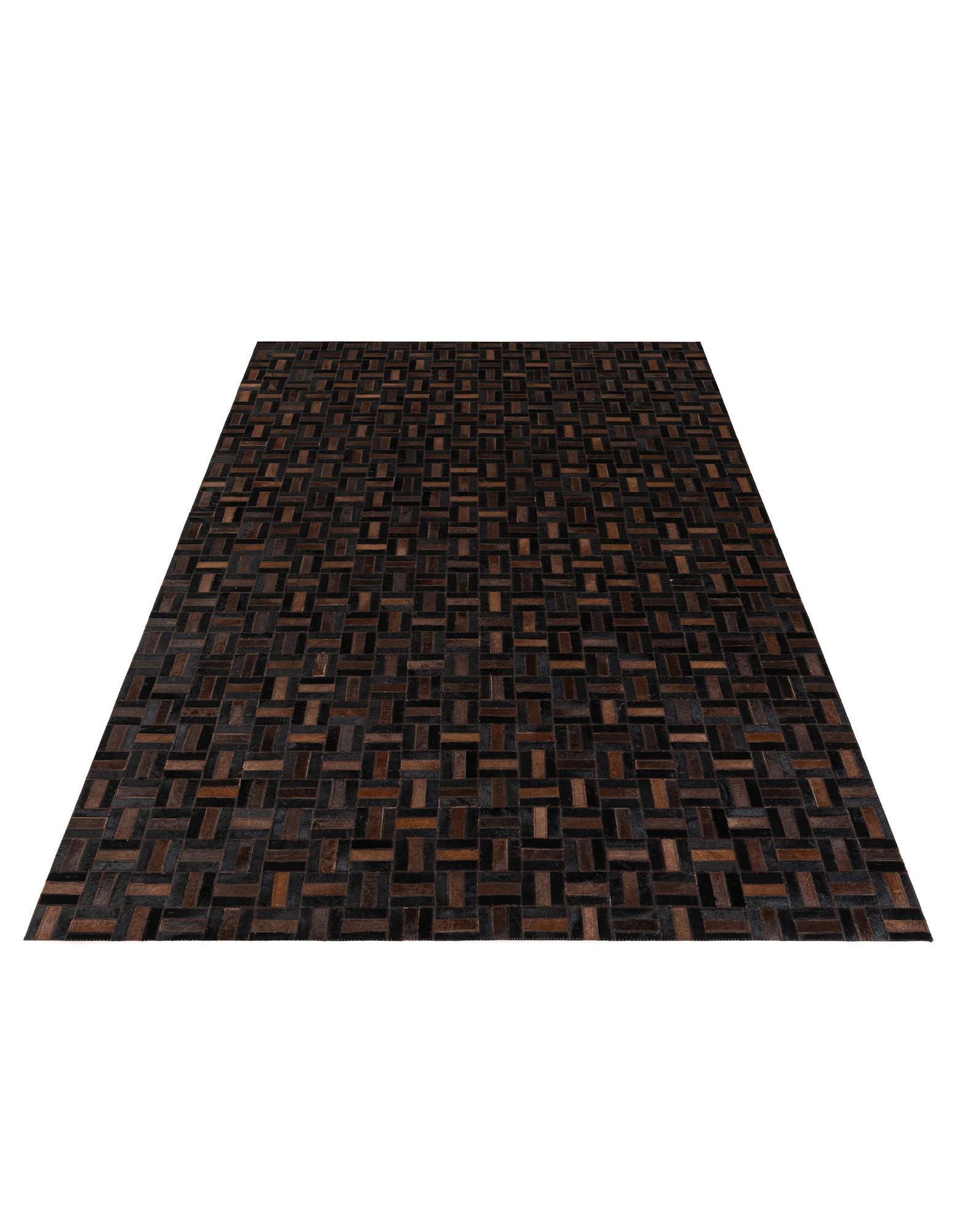 4' 11 x 7' 11 Cowhide Stocks Rug