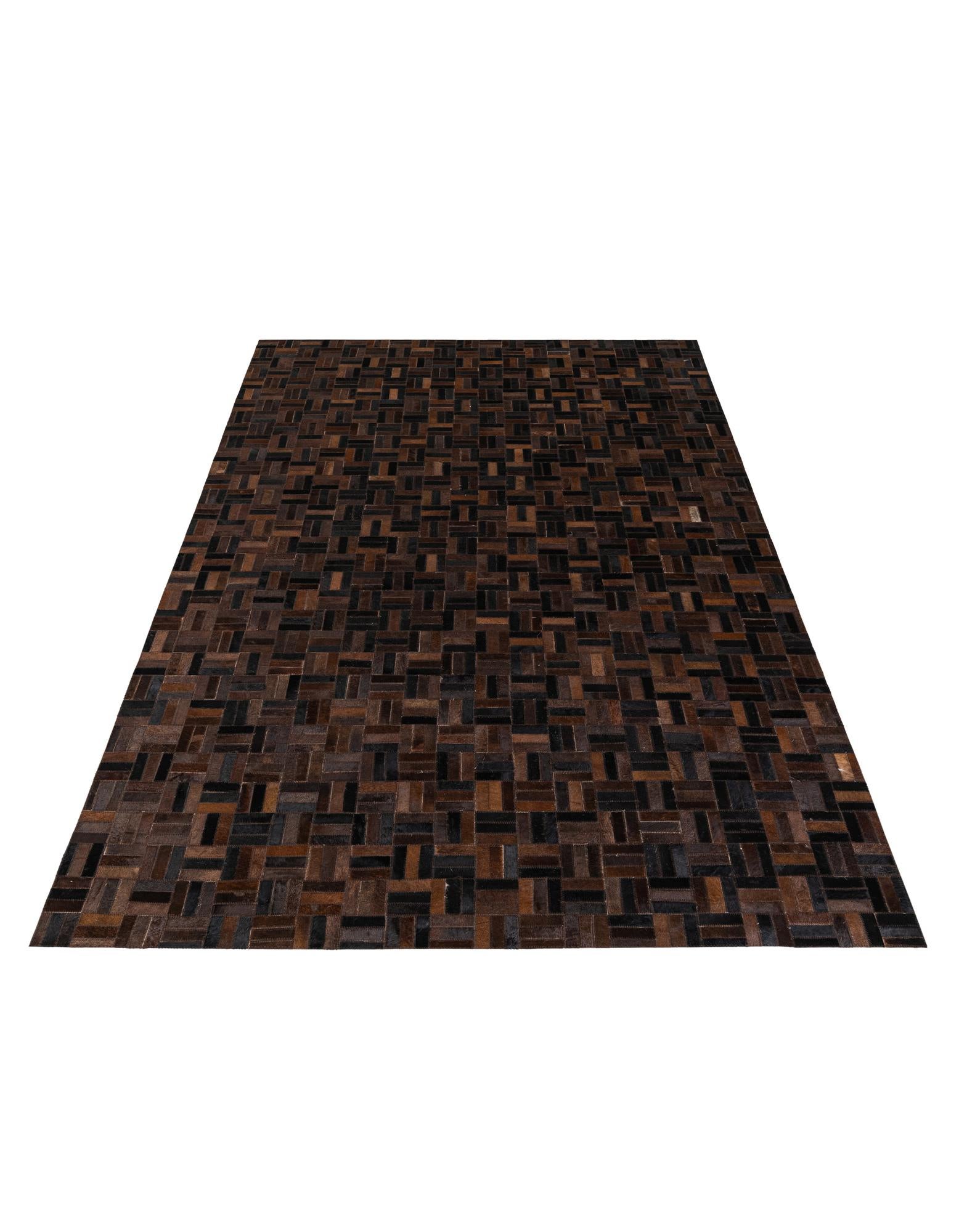 5' x 7' 11 Cowhide Stocks Rug