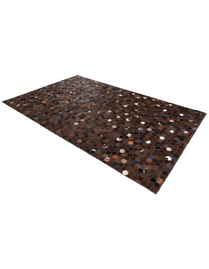 5' x 8' Cowhide Stocks Rug