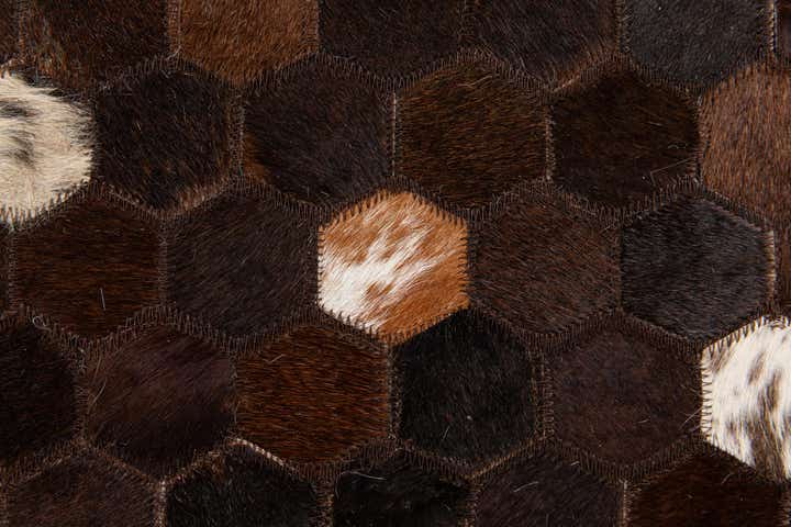 5' x 8' Cowhide Stocks Rug