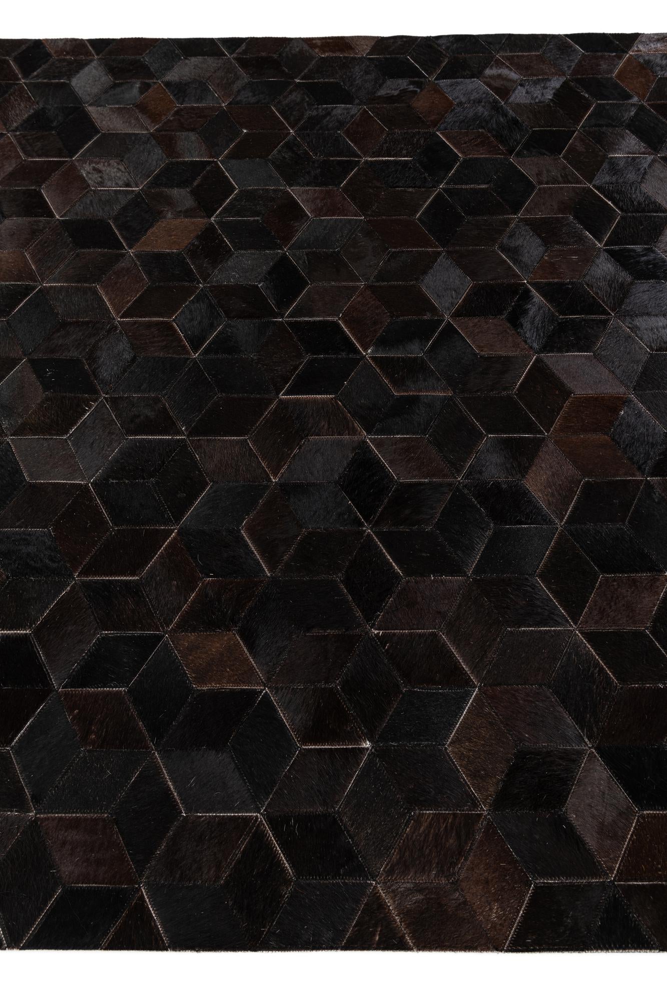 155cm x 245cm Cowhide Stocks Alfombra