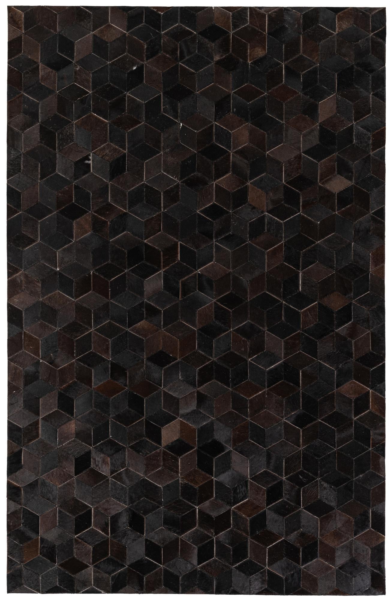 5' 2 x 8' Cowhide Stocks Rug