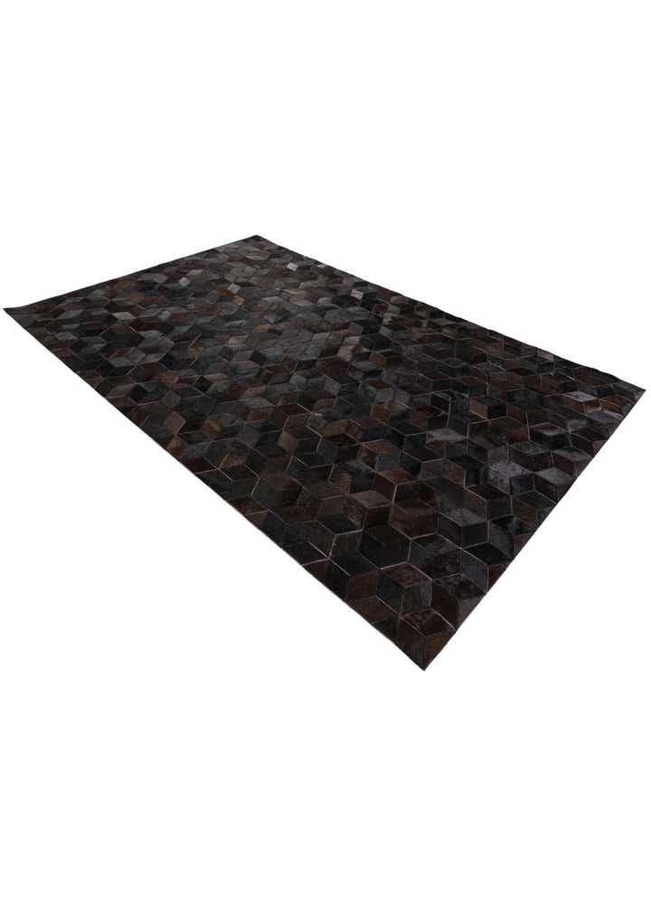 5' 2 x 8' Cowhide Stocks Rug