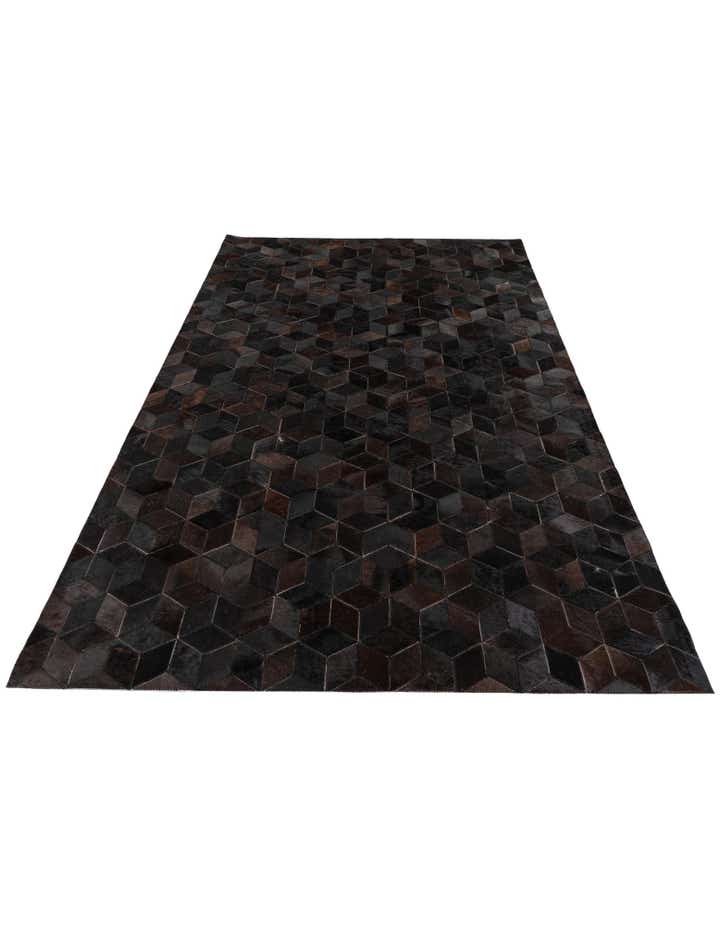5' 2 x 8' Cowhide Stocks Rug