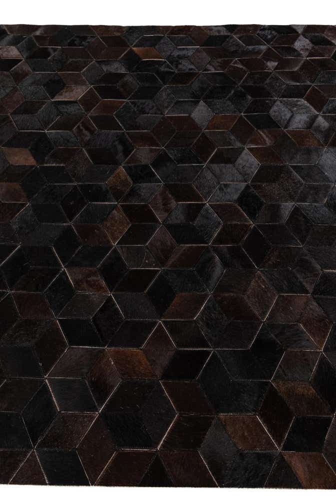 5' 2 x 8' Cowhide Stocks Rug