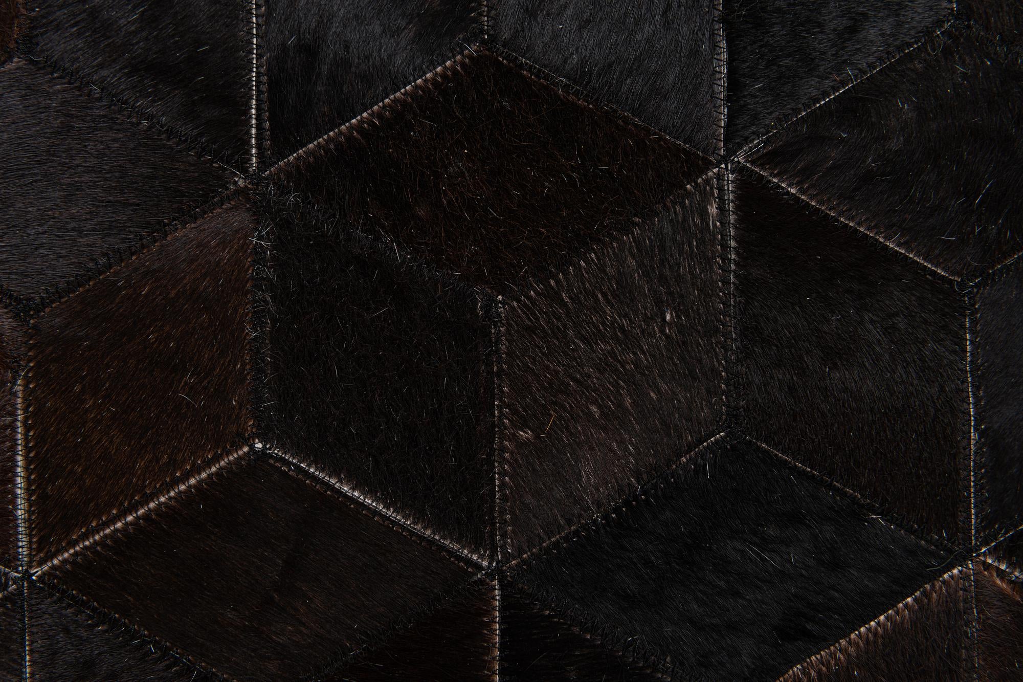 5' 2 x 8' Cowhide Stocks Rug