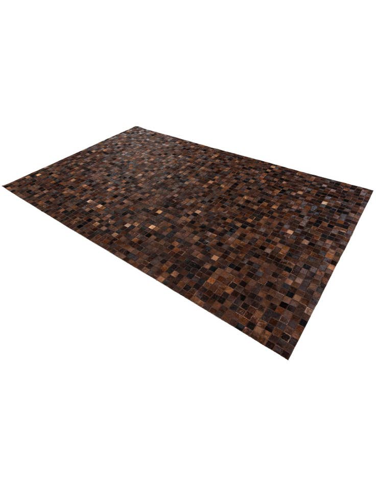 Detail image of 5' 1 x 8' Cowhide Stocks Rug