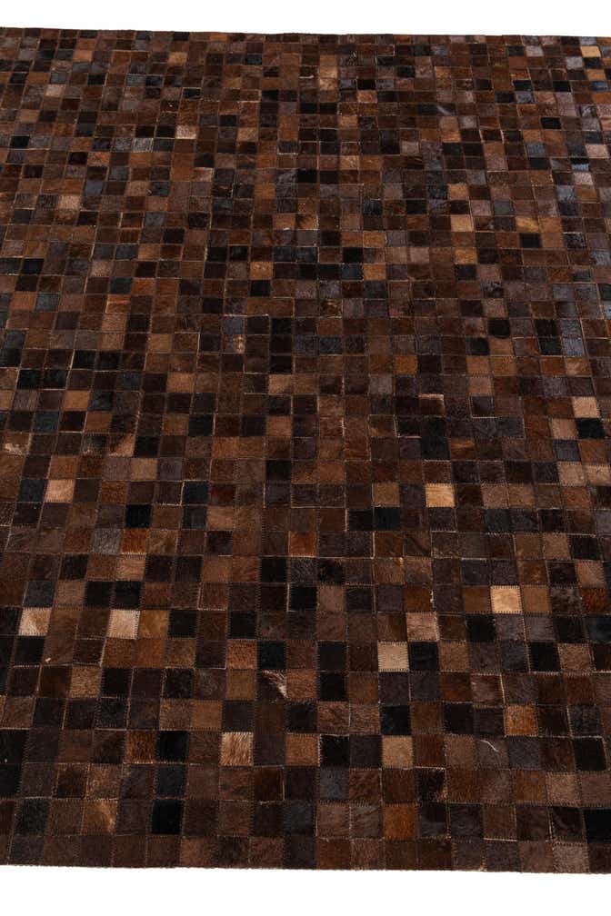 5' 1 x 8' Cowhide Stocks Rug
