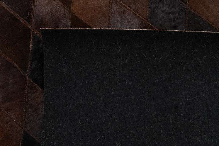 4' 11 x 7' 11 Cowhide Stocks Rug