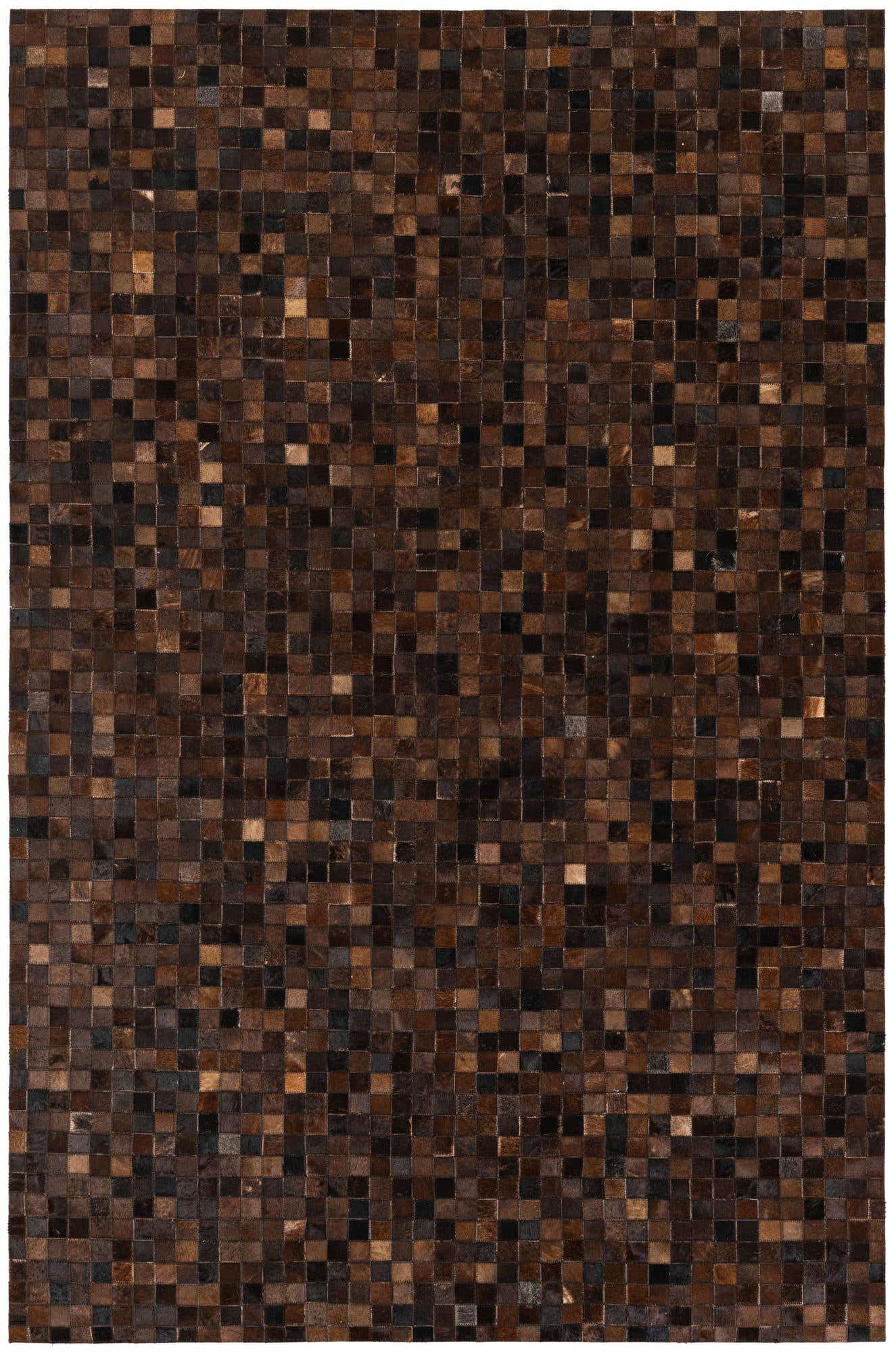 5' 2 x 7' 10 Cowhide Stocks Rug