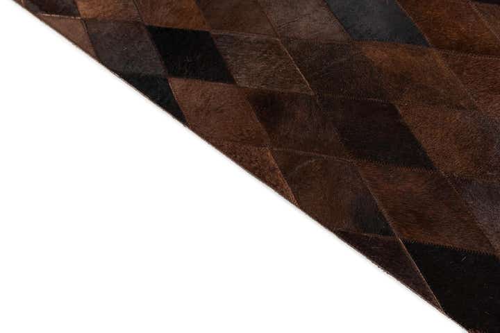 5' x 7' 11 Cowhide Stocks Rug