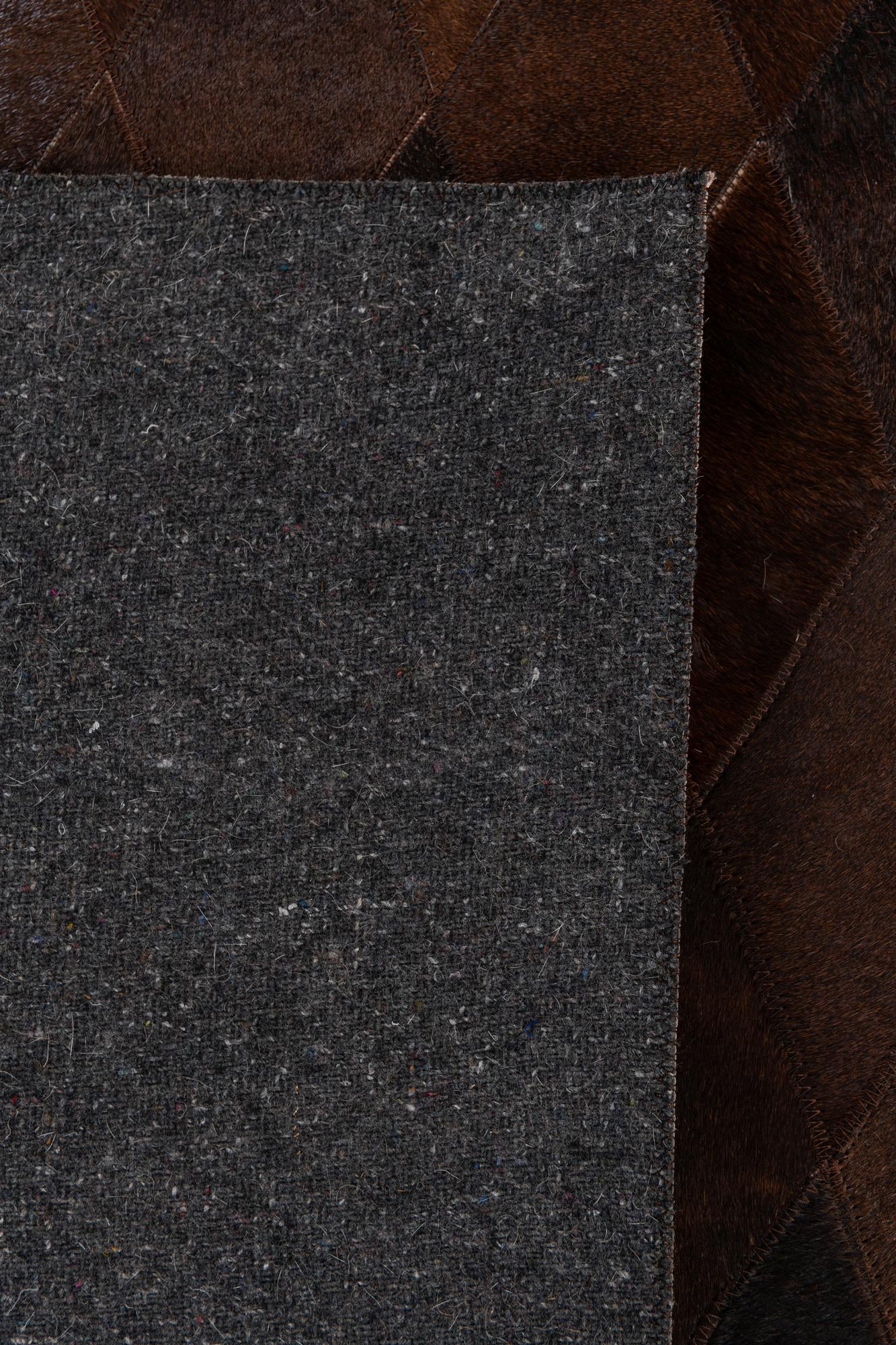 5' x 7' 11 Cowhide Stocks Rug