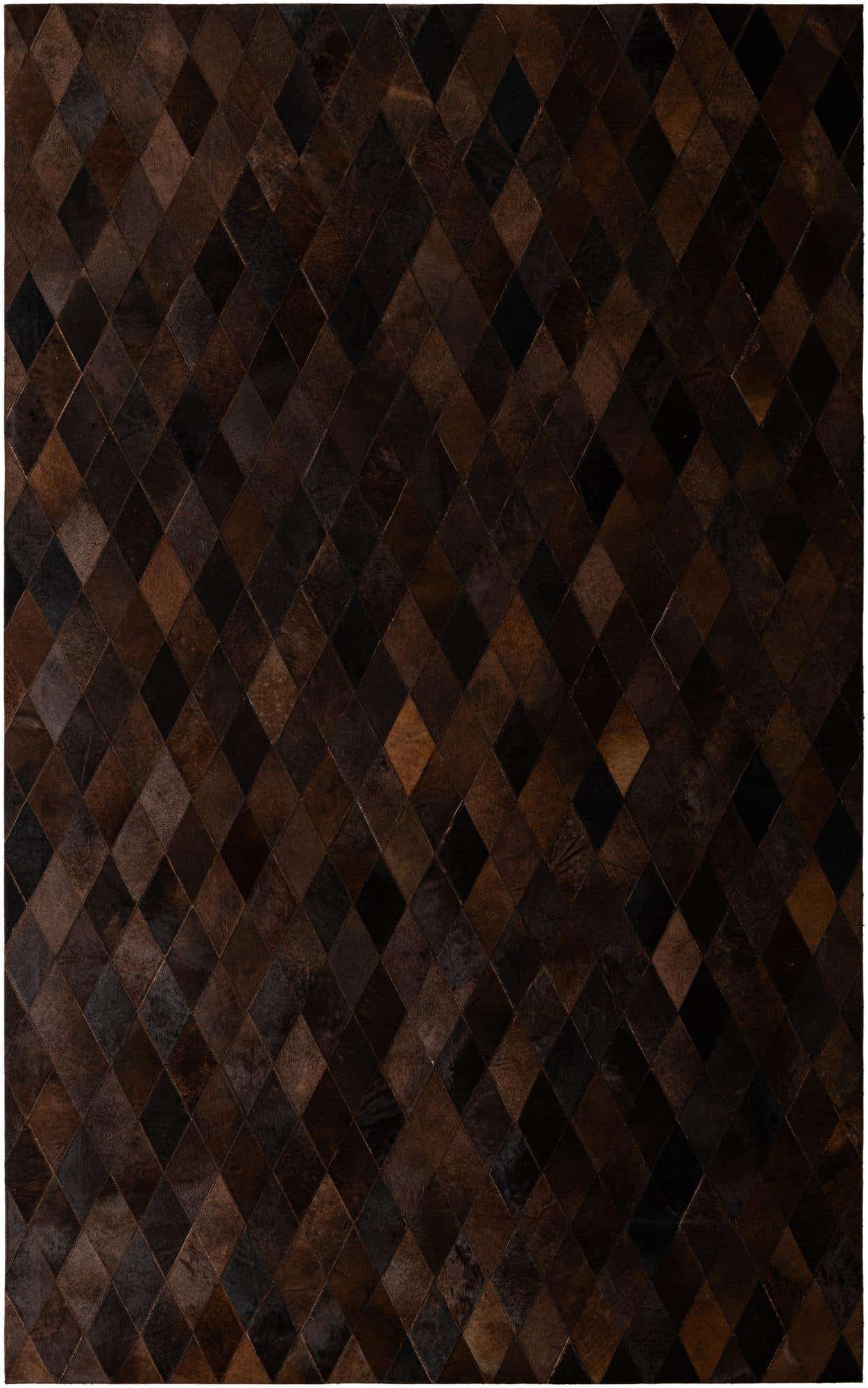 5' x 7' 11 Cowhide Stocks Rug