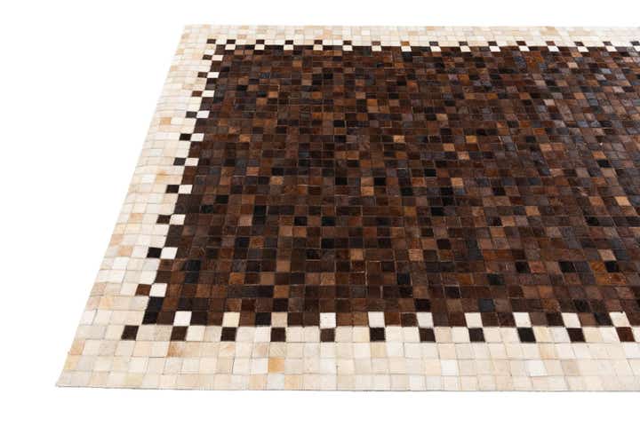 5' x 7' 11 Cowhide Stocks Rug