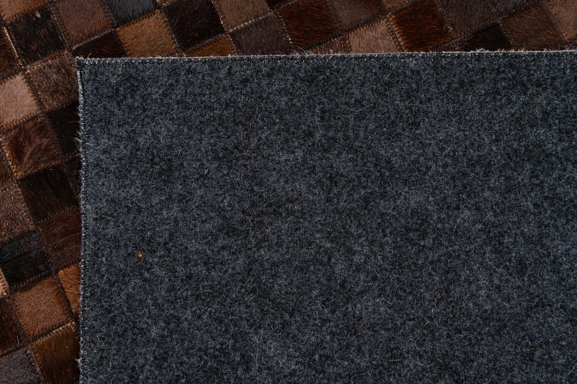 5' x 7' 11 Cowhide Stocks Rug