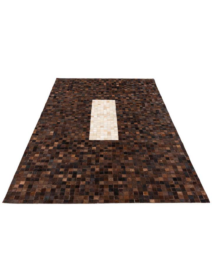 5' 1 x 7' 11 Cowhide Stocks Rug