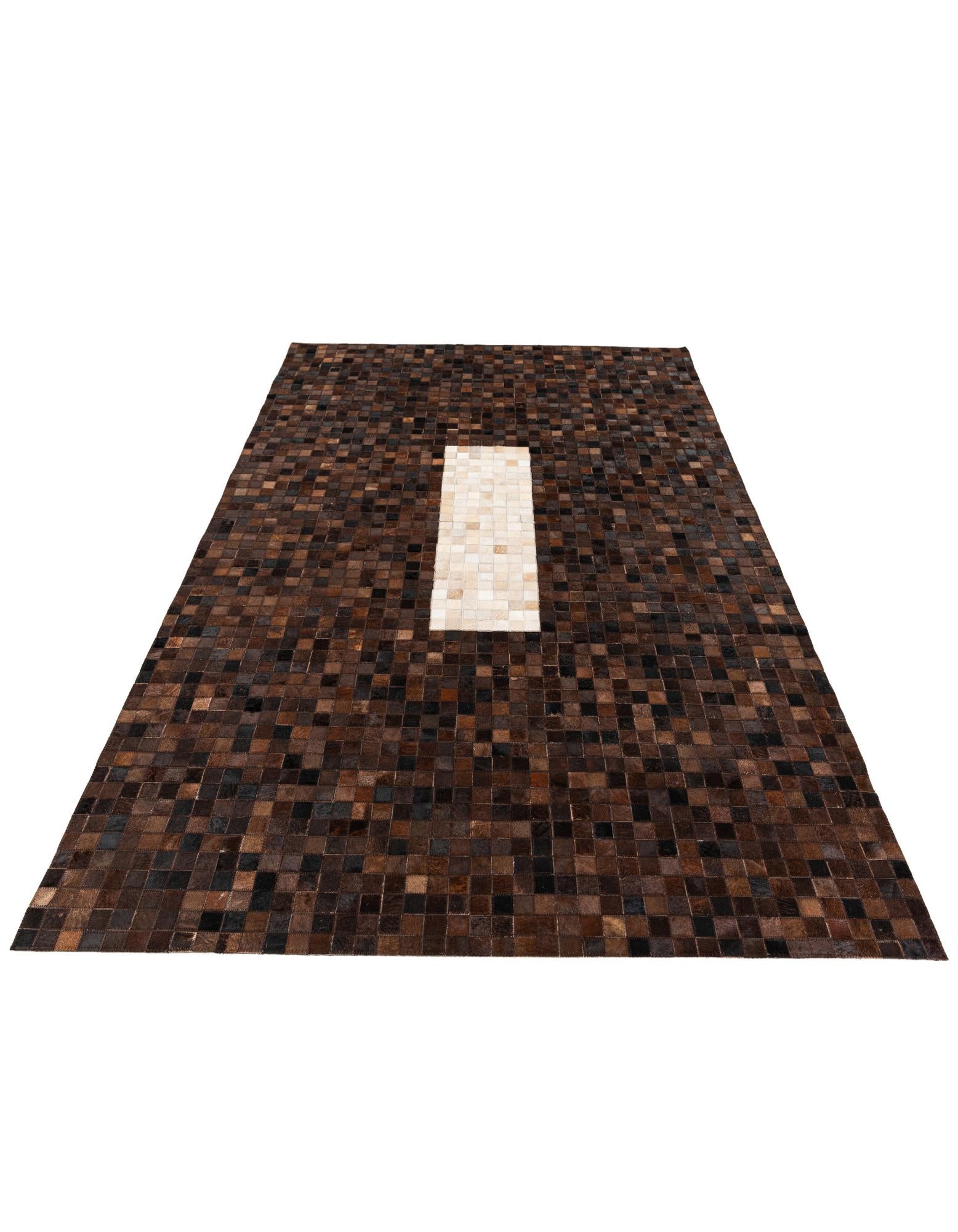 5' 1 x 8' Cowhide Stocks Rug