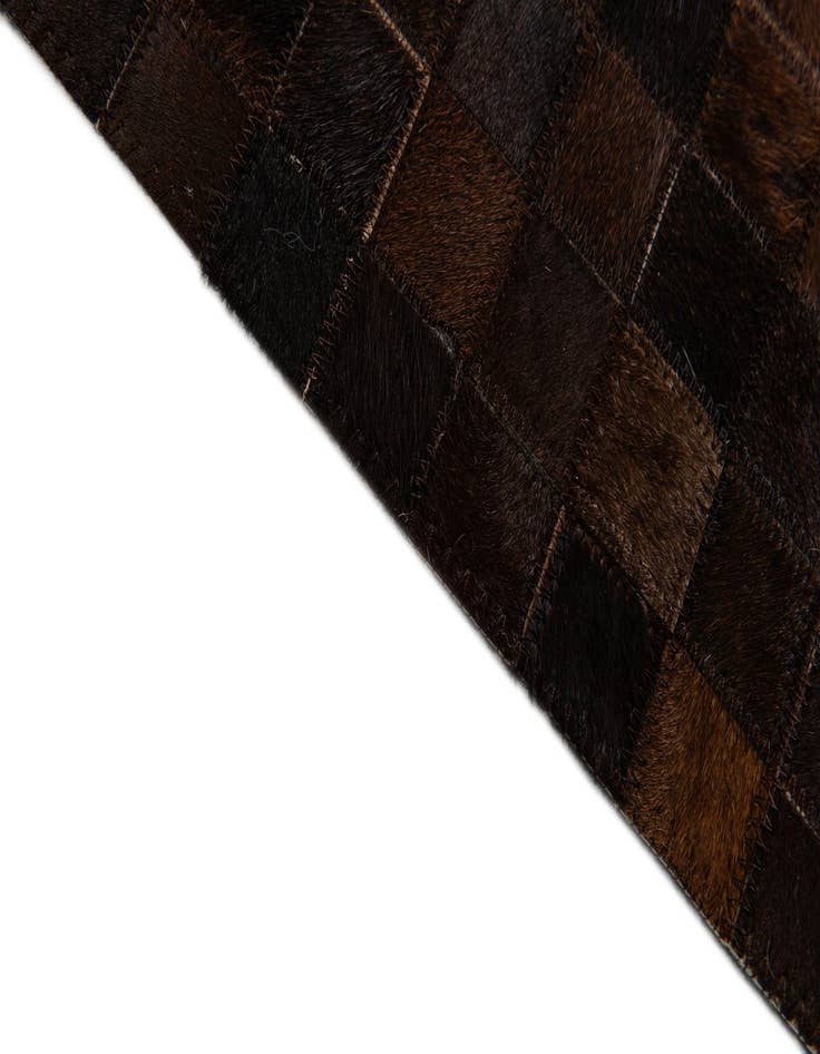 Detail image of 5' 1 x 8' Cowhide Stocks Rug