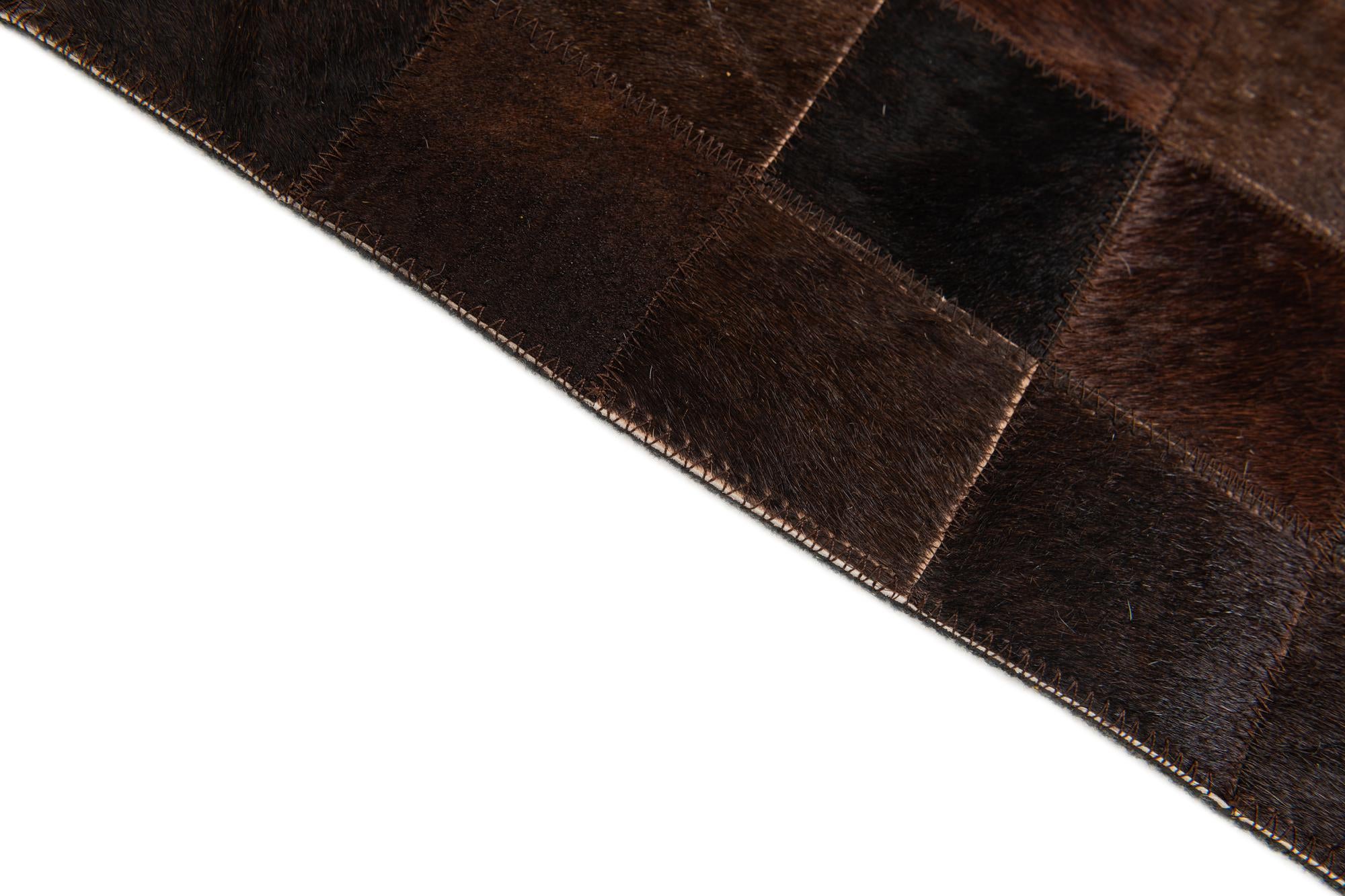 5' 2 x 8' Cowhide Stocks Rug
