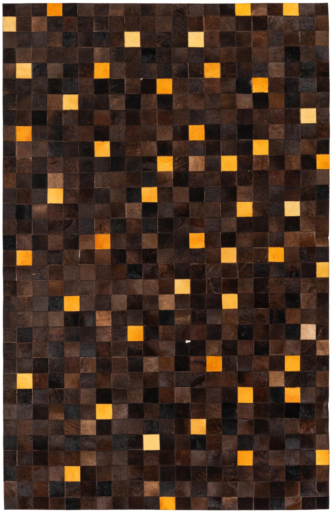 5' 2 x 8' Cowhide Stocks Rug