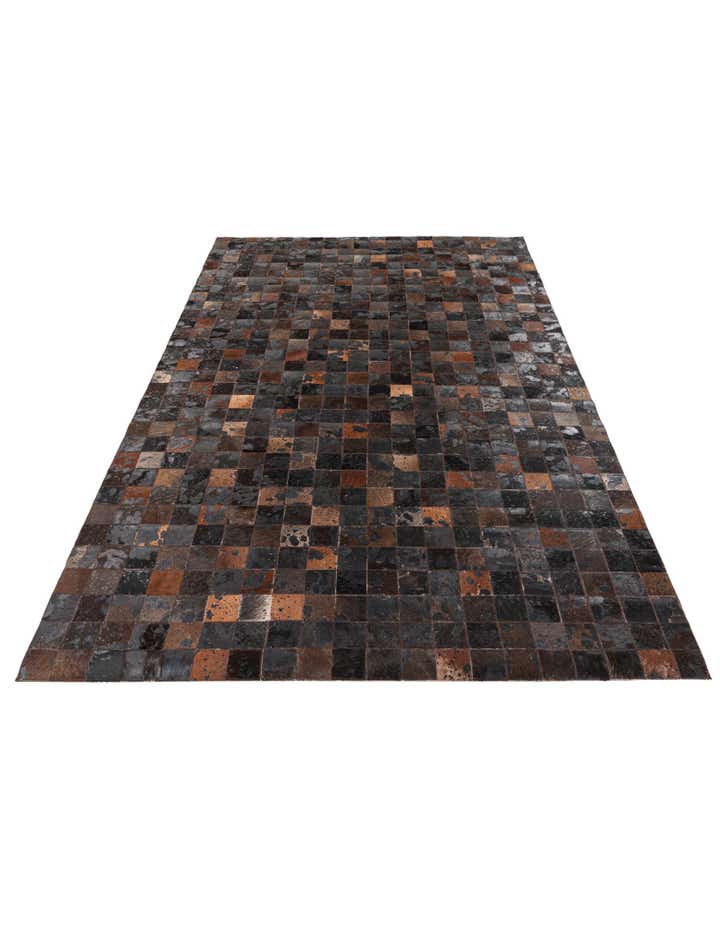 5' 1 x 8' 1 Cowhide Stocks Rug