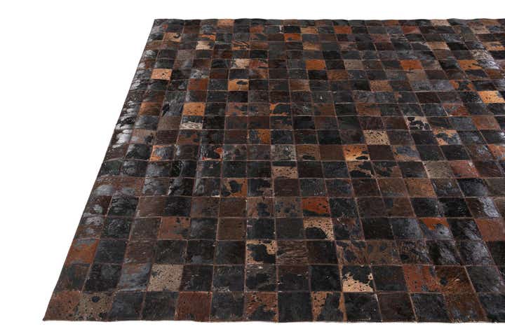 5' 1 x 8' 1 Cowhide Stocks Rug