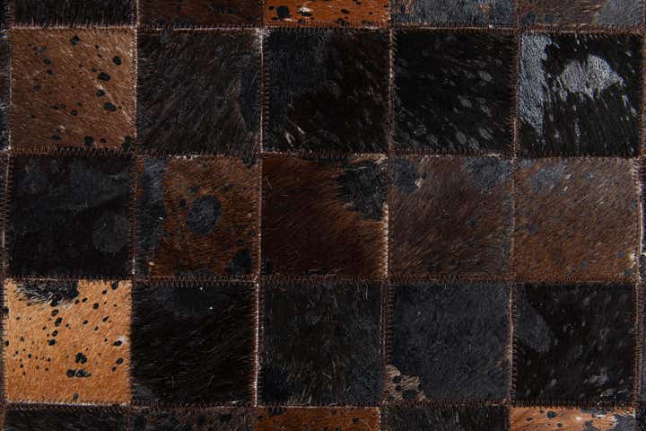 5' 1 x 8' 1 Cowhide Stocks Rug