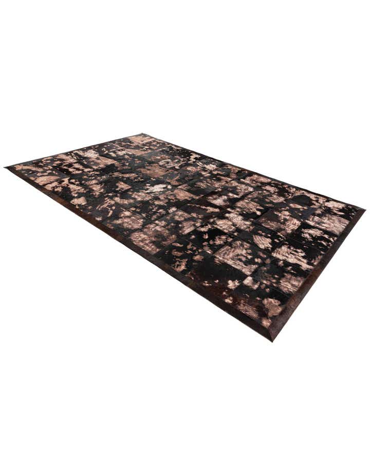 5' 2 x 8' 1 Cowhide Stocks Rug