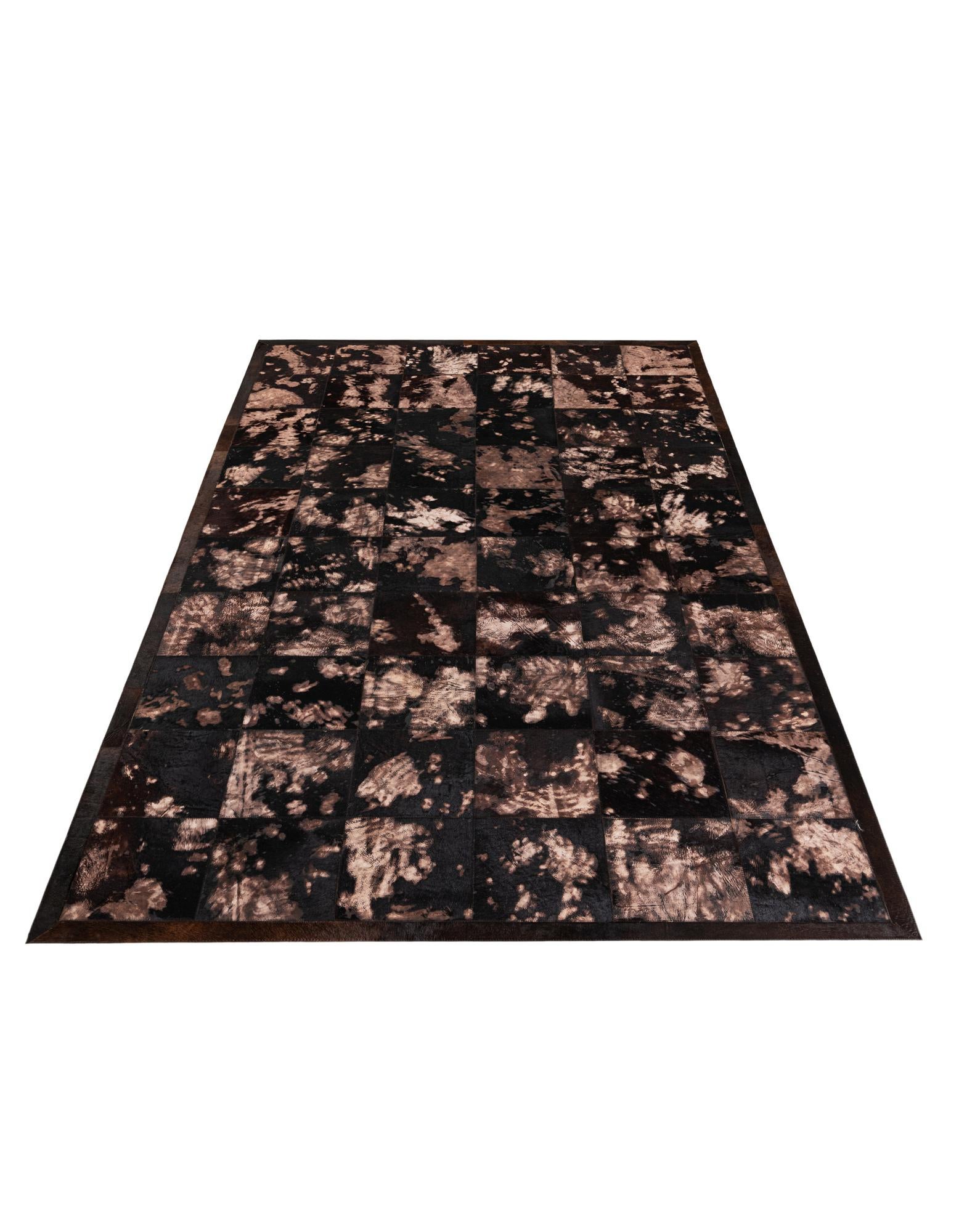 5' 2 x 8' 1 Cowhide Stocks Rug