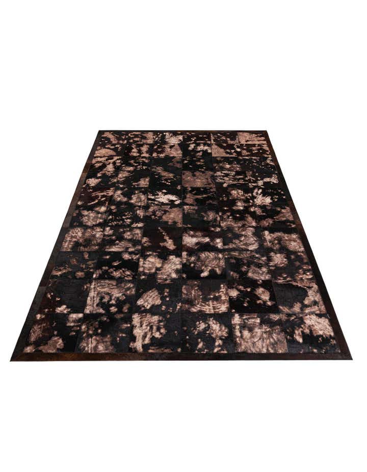 5' 2 x 8' 1 Cowhide Stocks Rug