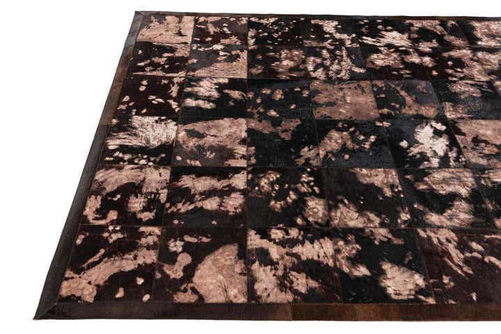 5' 2 x 8' 1 Cowhide Stocks Rug