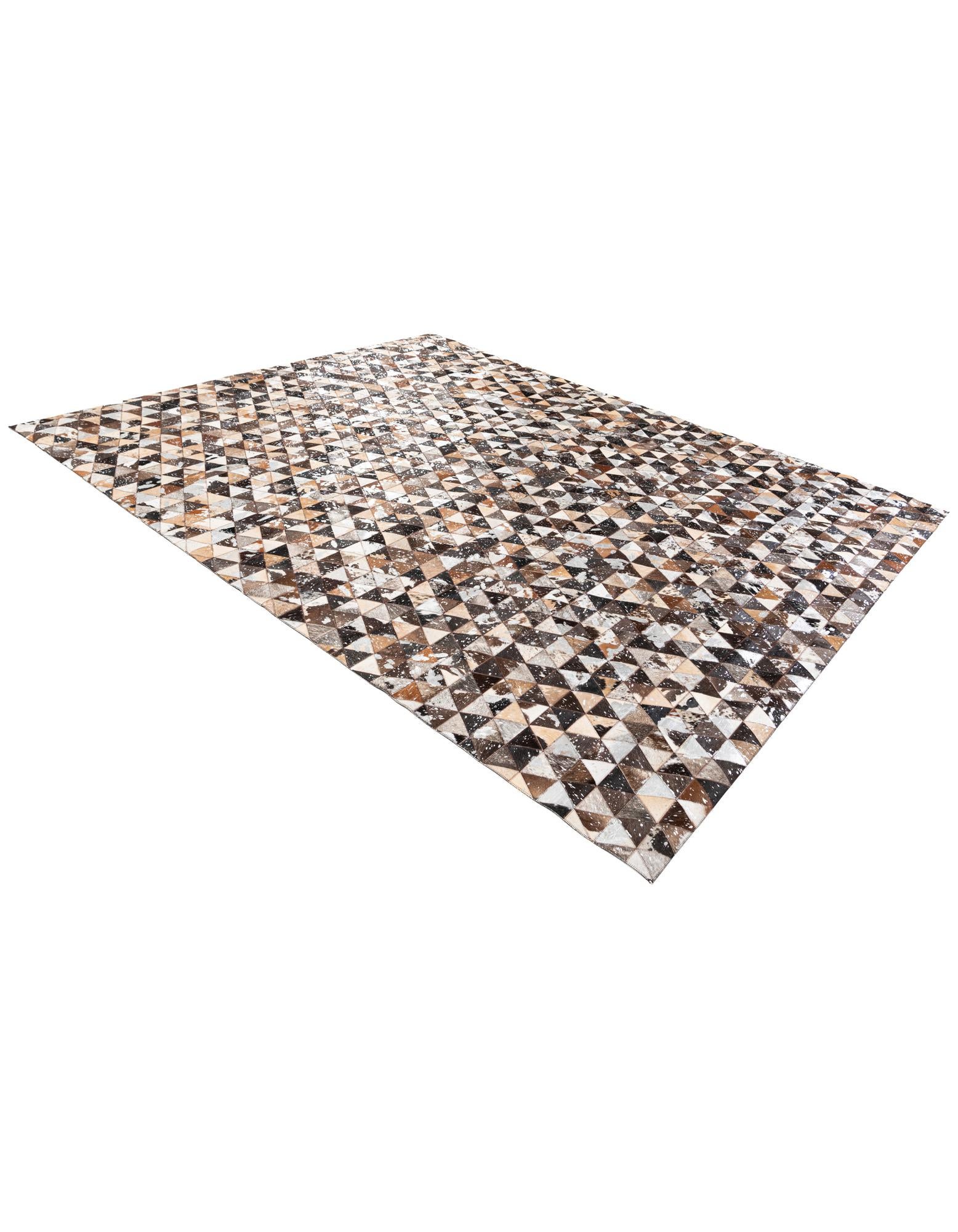 8' 1 x 10' Cowhide Stocks Rug