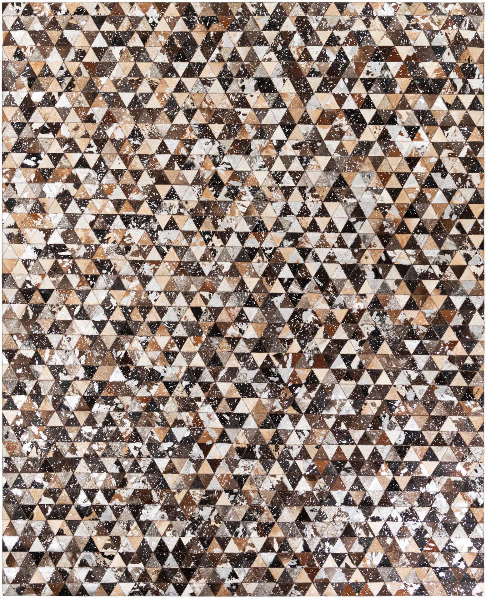 8' 1 x 10' Cowhide Stocks Rug