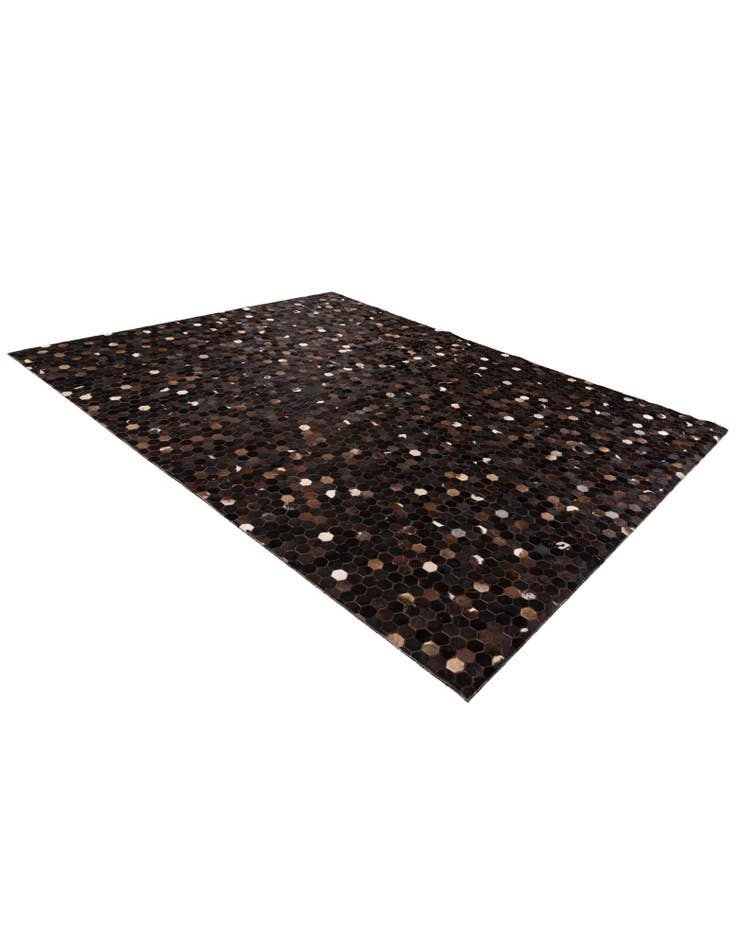 Detail image of 8' x 9' 10 Cowhide Stocks Rug