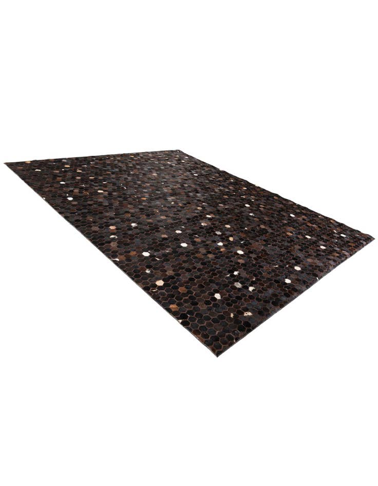 Detail image of 8' x 10' Cowhide Stocks Rug