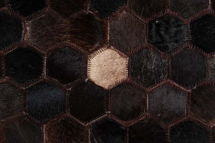 8' x 10' Cowhide Stocks Rug