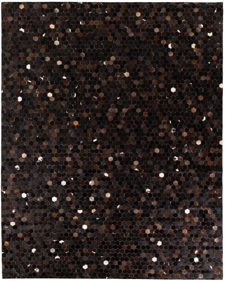 Detail image of 8' x 10' Cowhide Stocks Rug