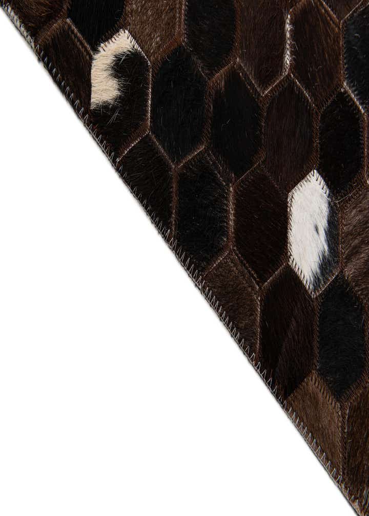 7' 11 x 10' Cowhide Stocks Rug
