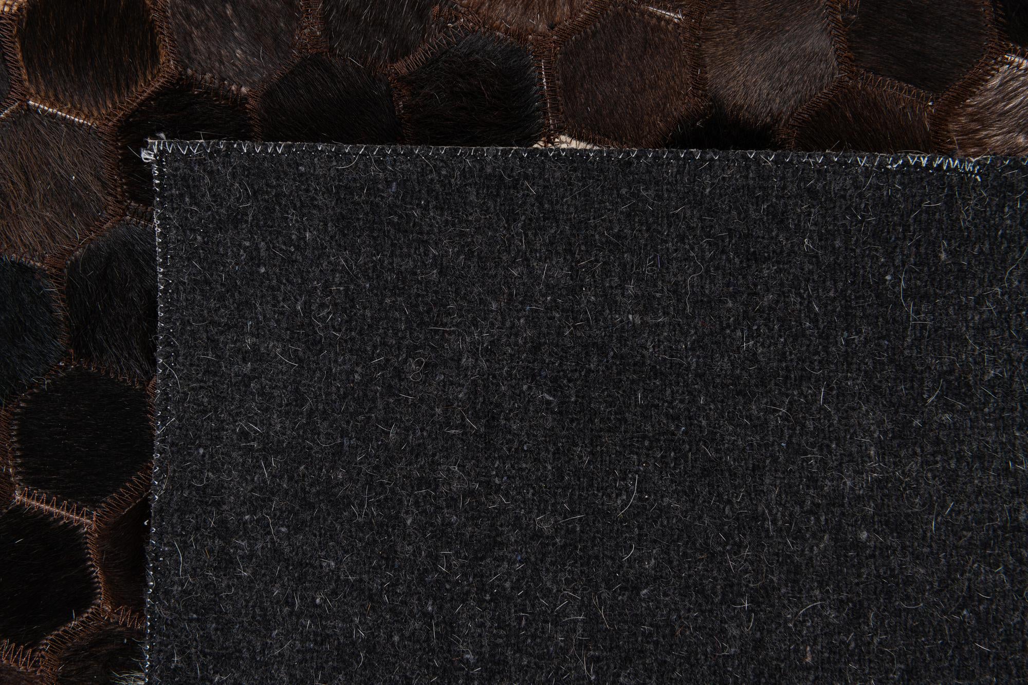 7' 11 x 10' Cowhide Stocks Rug