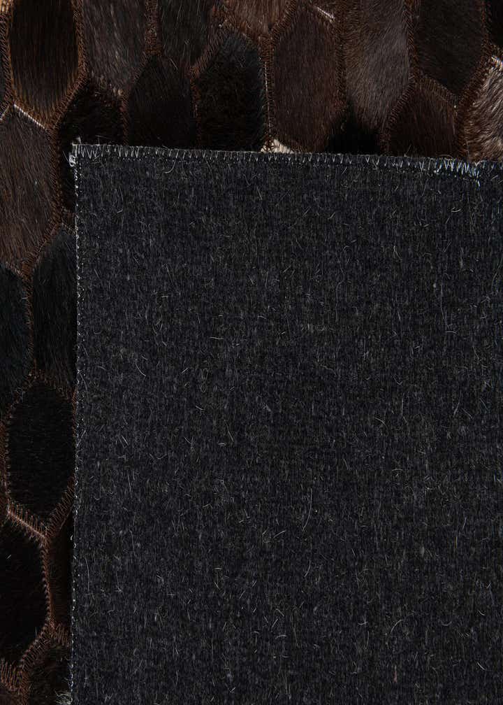 7' 11 x 10' Cowhide Stocks Rug