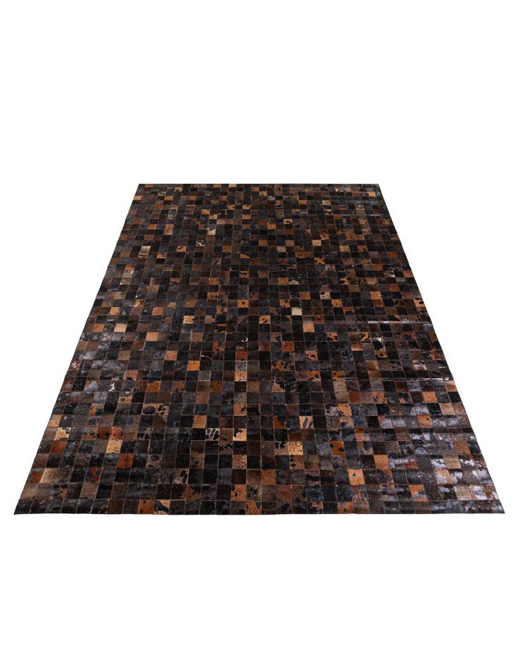Detail image of 8' 1 x 10' Cowhide Stocks Rug