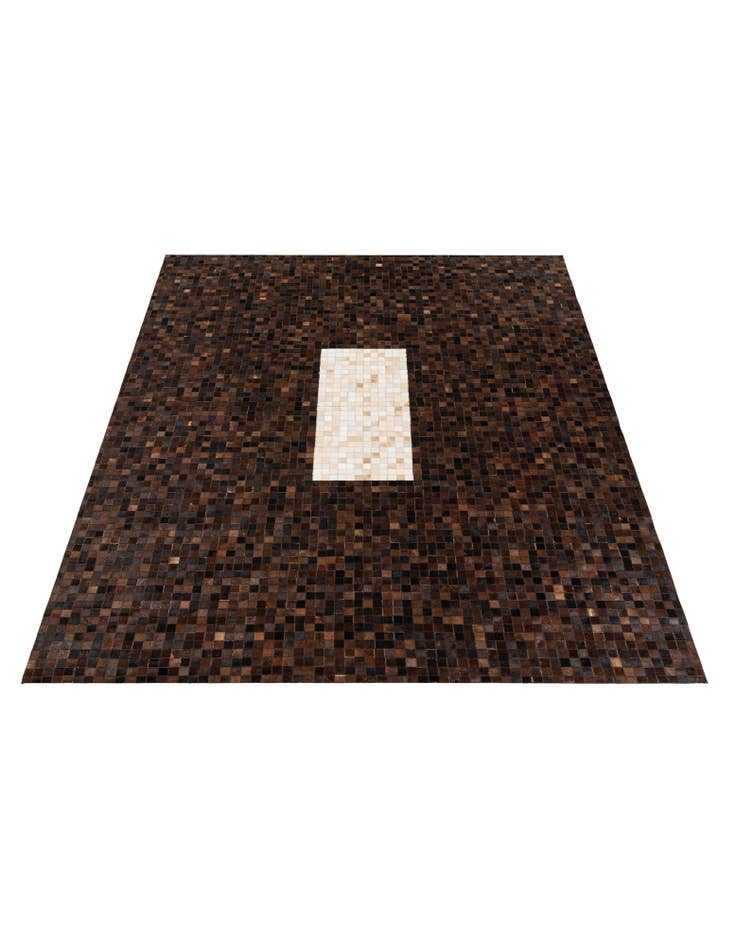 Detail image of 8' 1 x 10' Cowhide Stocks Rug