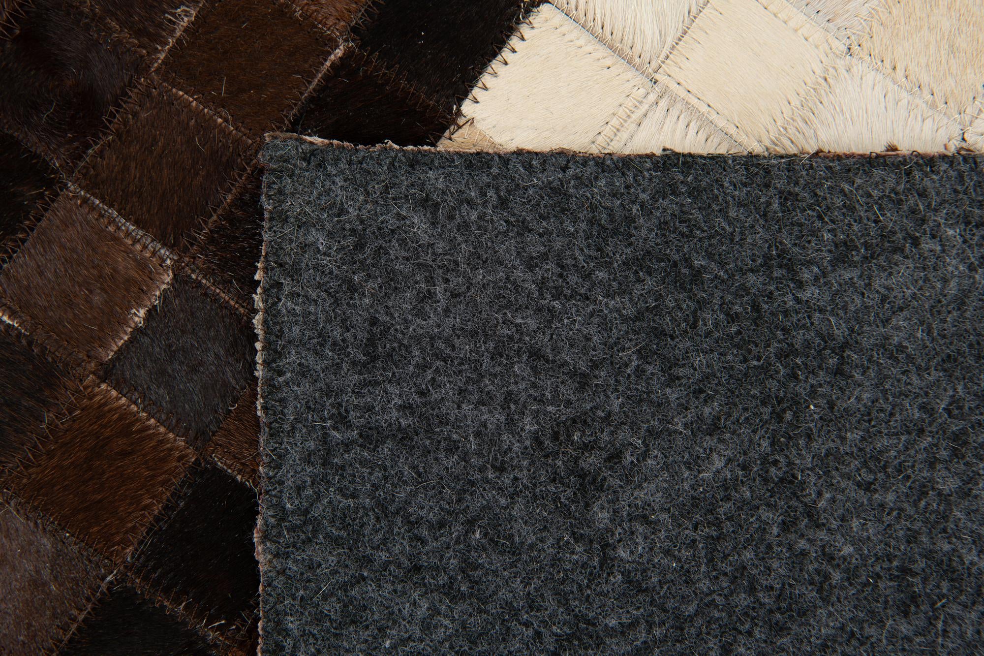 8' 1 x 10' Cowhide Stocks Rug