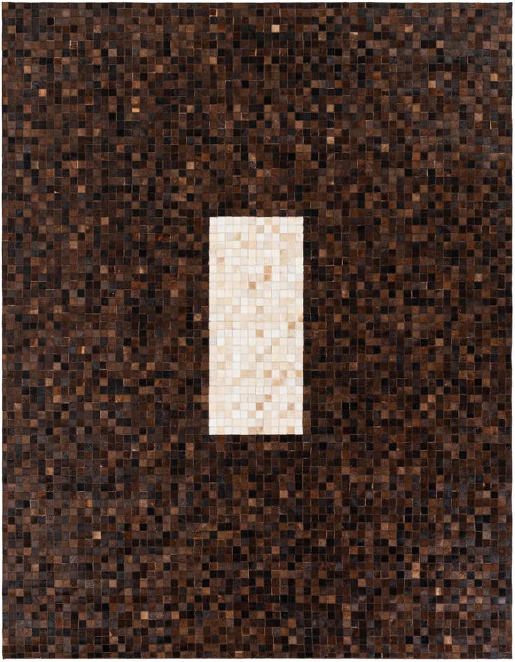 Detail image of 8' 1 x 10' Cowhide Stocks Rug