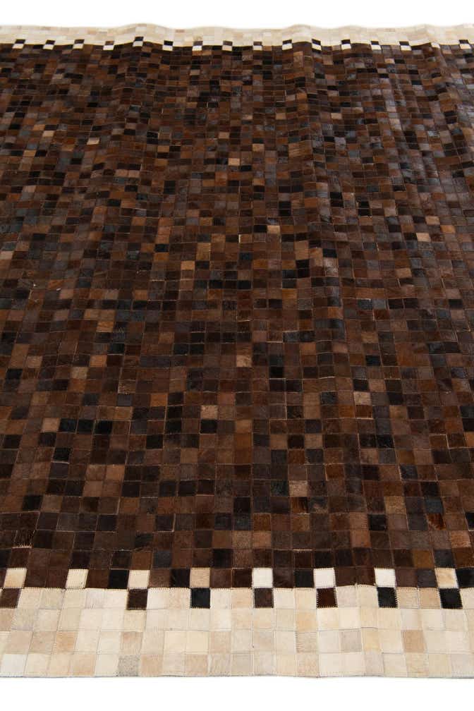 8' x 9' 9 Cowhide Stocks Rug