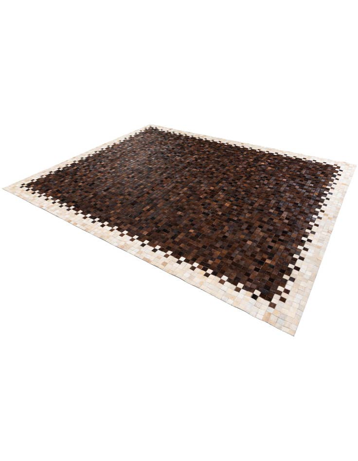 Detail image of 8' 2 x 10' 1 Cowhide Stocks Rug