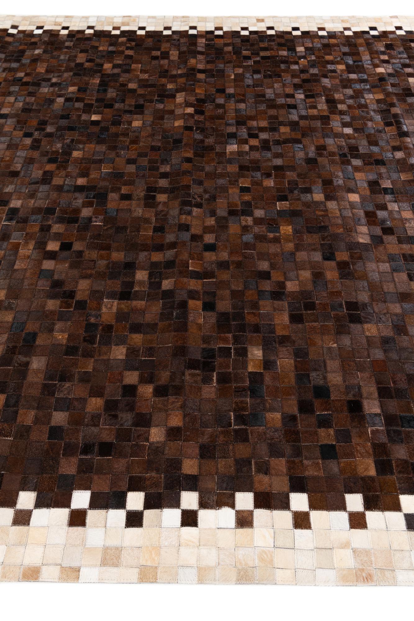 8' 2 x 10' 1 Cowhide Stocks Rug