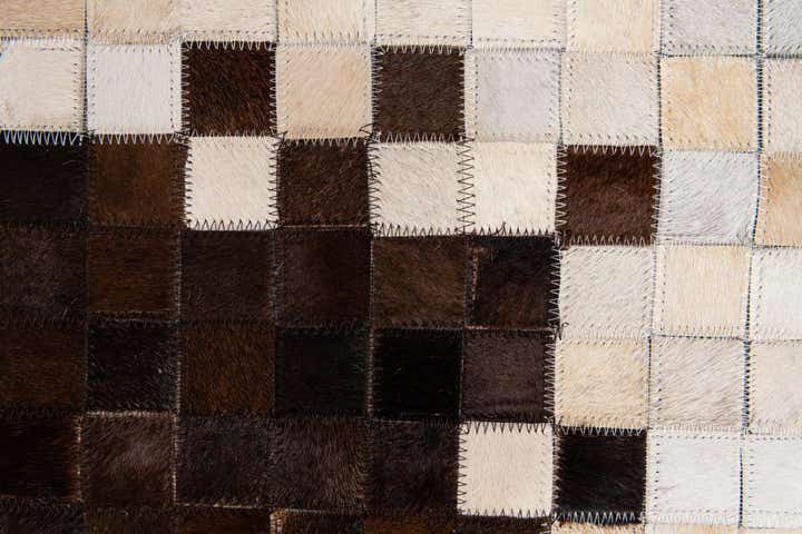8' 2 x 10' 1 Cowhide Stocks Rug