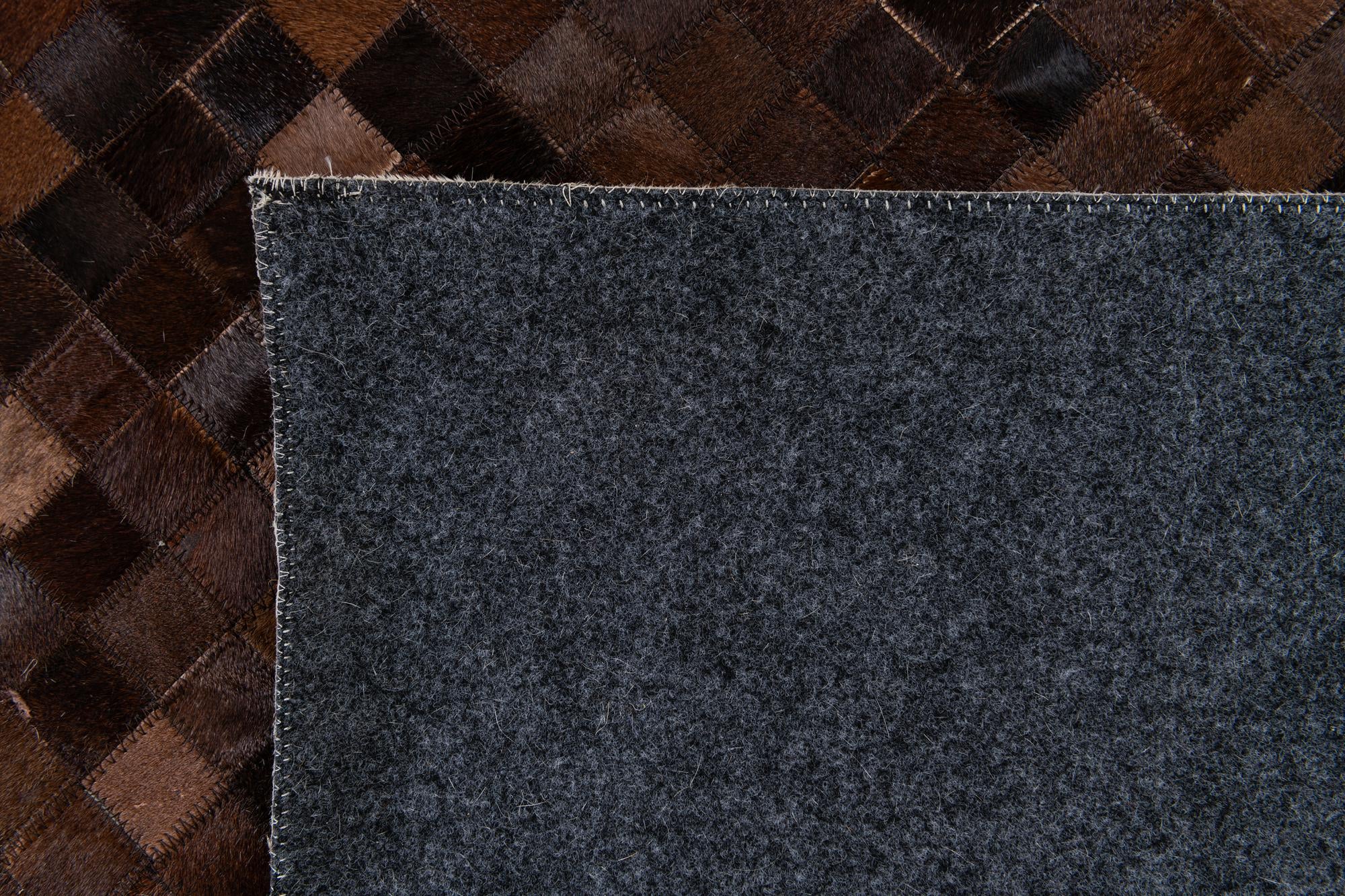 8' 2 x 10' 1 Cowhide Stocks Rug