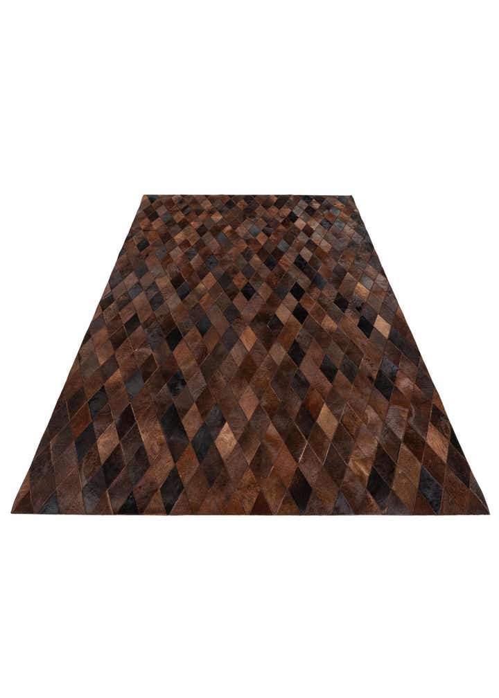 5' 8 x 7' 11 Cowhide Stocks Rug